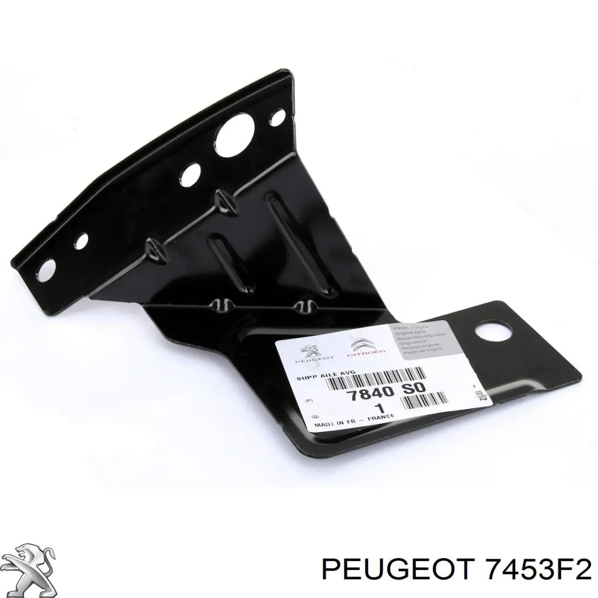 Placa sobreposta do pára-choque dianteiro Peugeot/Citroen 7453F2 preço, a partir de 84,83 USD
