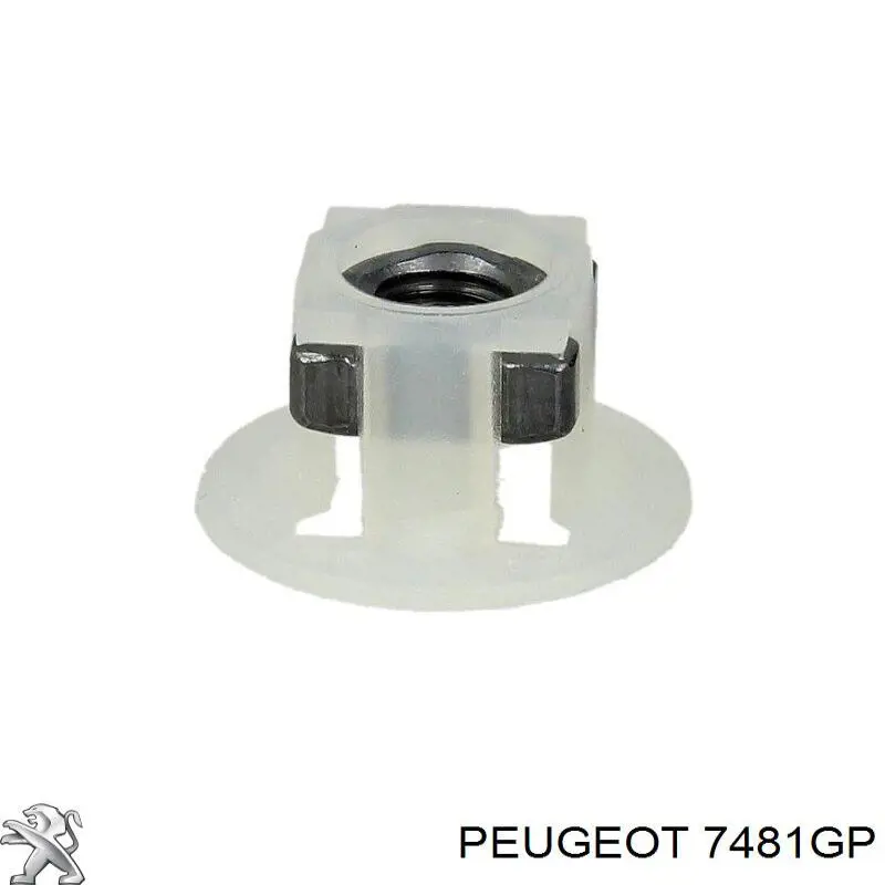 Compre 7481GP Peugeot/Citroen Porca cativa para parafuso auto-roscante
