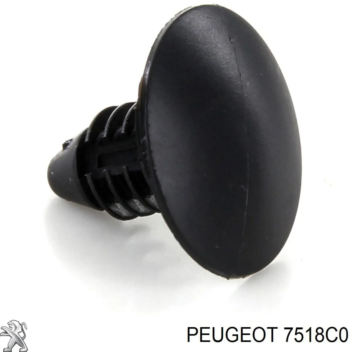 7518C0 Peugeot/Citroen Cápsula (prendedor) de fixação de revestimento de tampa de porta-malas