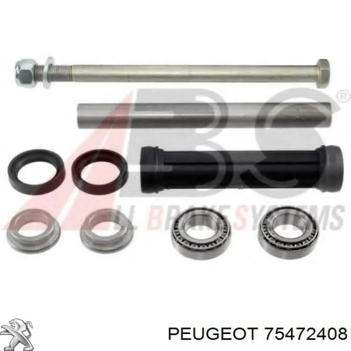 Rolamento de fixação de braço oscilante traseiro (de suspensão traseira) Peugeot/Citroen 75472408 preço, a partir de 12,84 USD