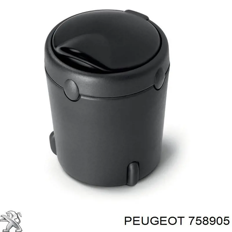 Compre 0000758905 Peugeot/Citroen Cinzeiro de consola central