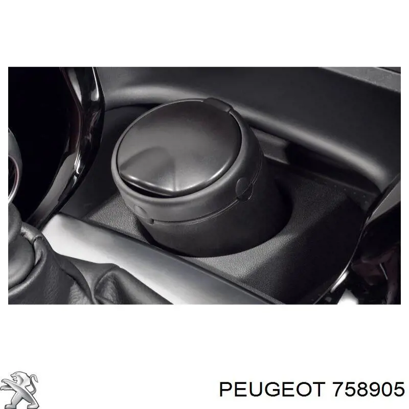 Cinzeiro de consola central Peugeot/Citroen 0000758905 preço, a partir de 17,05 USD