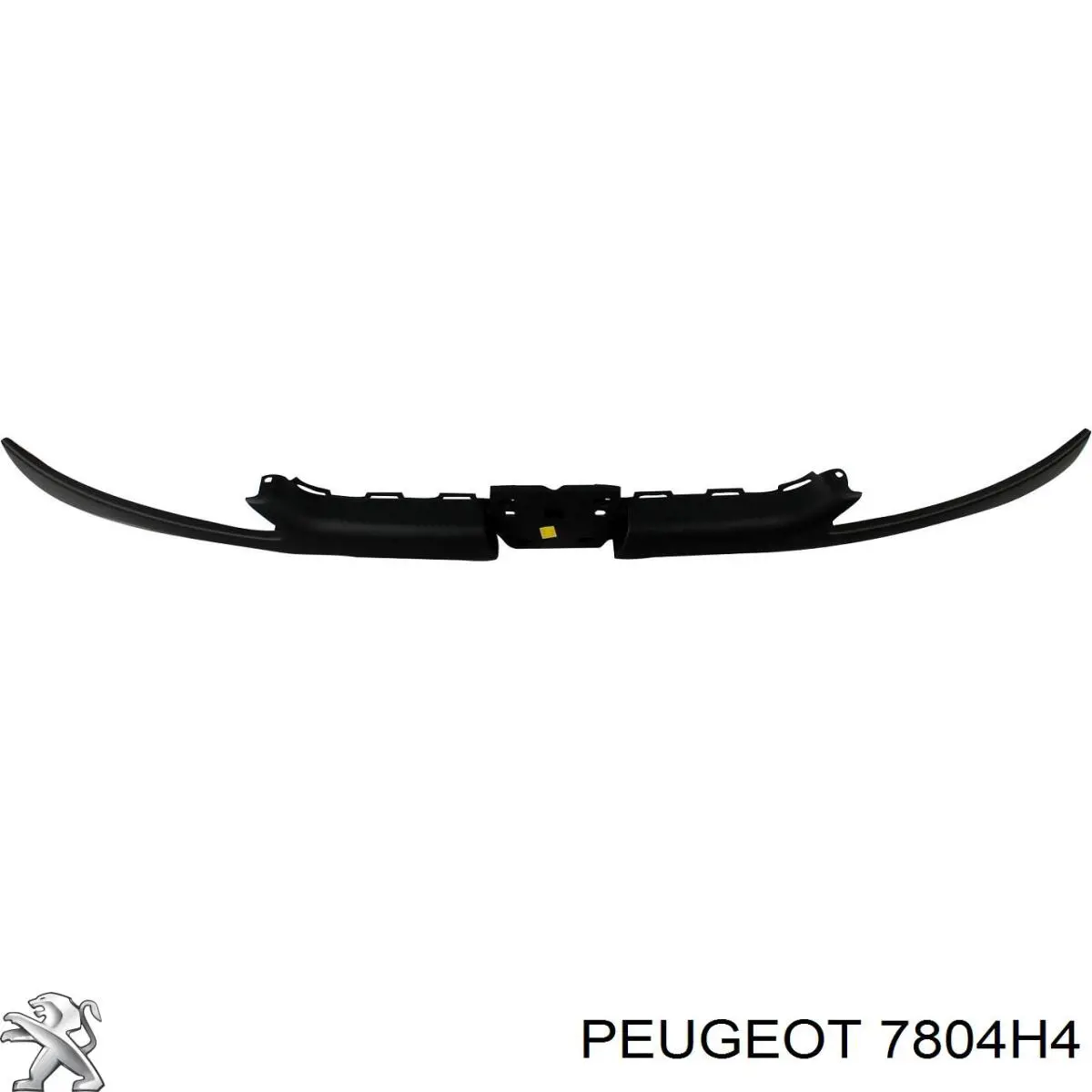 7804H4 Peugeot/Citroen Placa sobreposta inferior de grelha do radiador