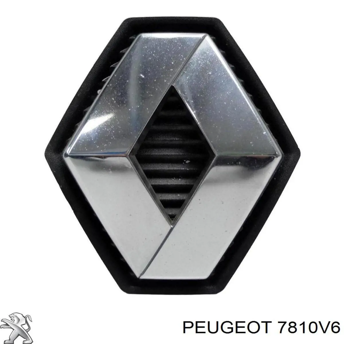 Compre 7810V6 Peugeot/Citroen Emblema de grelha do radiador
