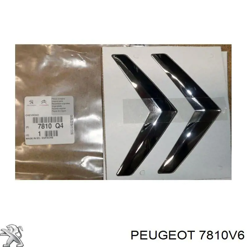 Emblema de grelha do radiador Peugeot/Citroen 7810V6 preço, a partir de 211,65 USD