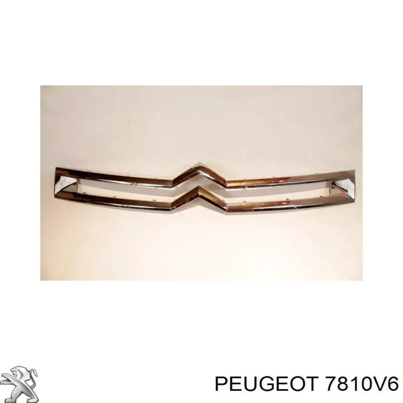 7810V6 Peugeot/Citroen Emblema de grelha do radiador