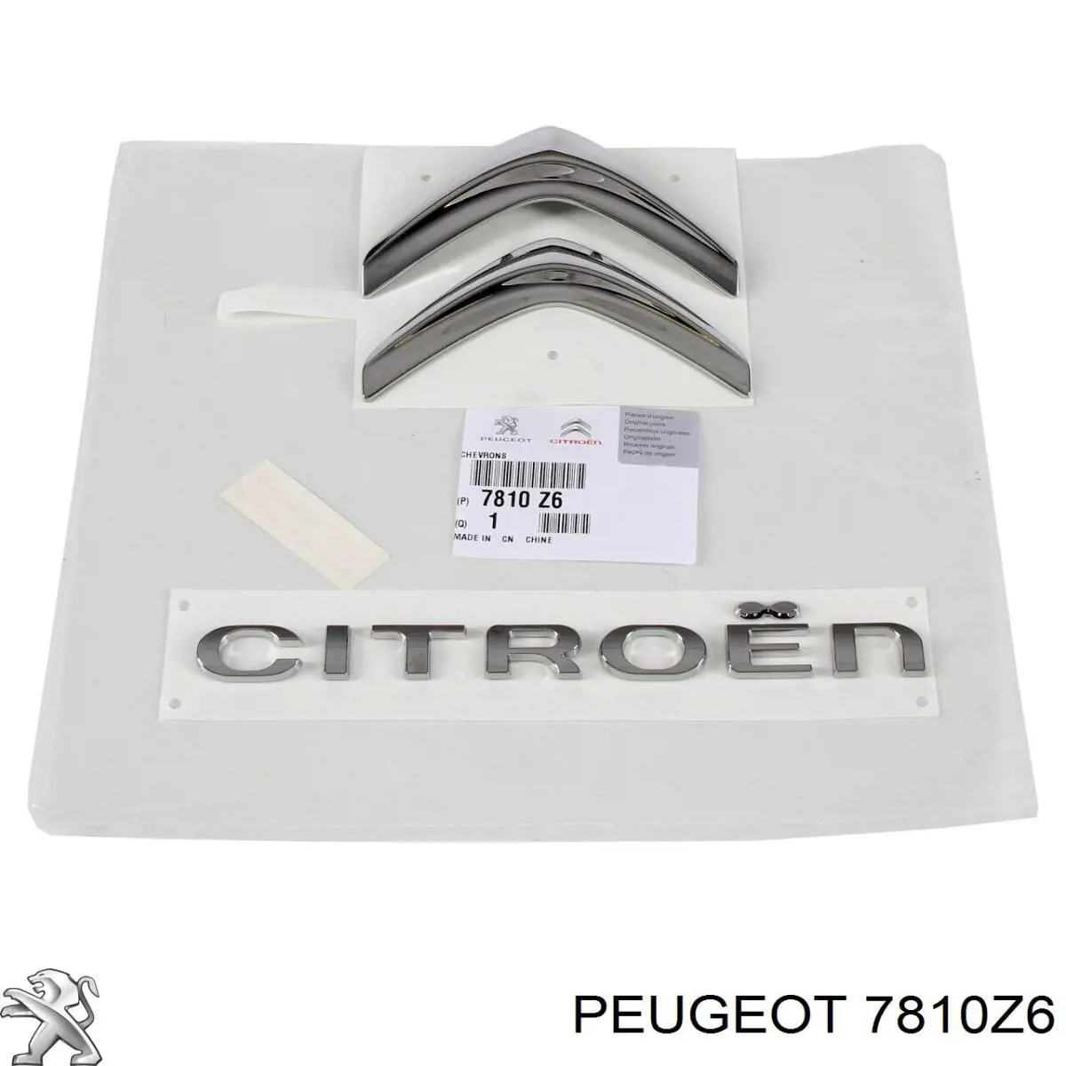 Emblema de tampa de porta-malas (emblema de firma) Peugeot/Citroen 7810Z6 preço, a partir de 52,37 USD