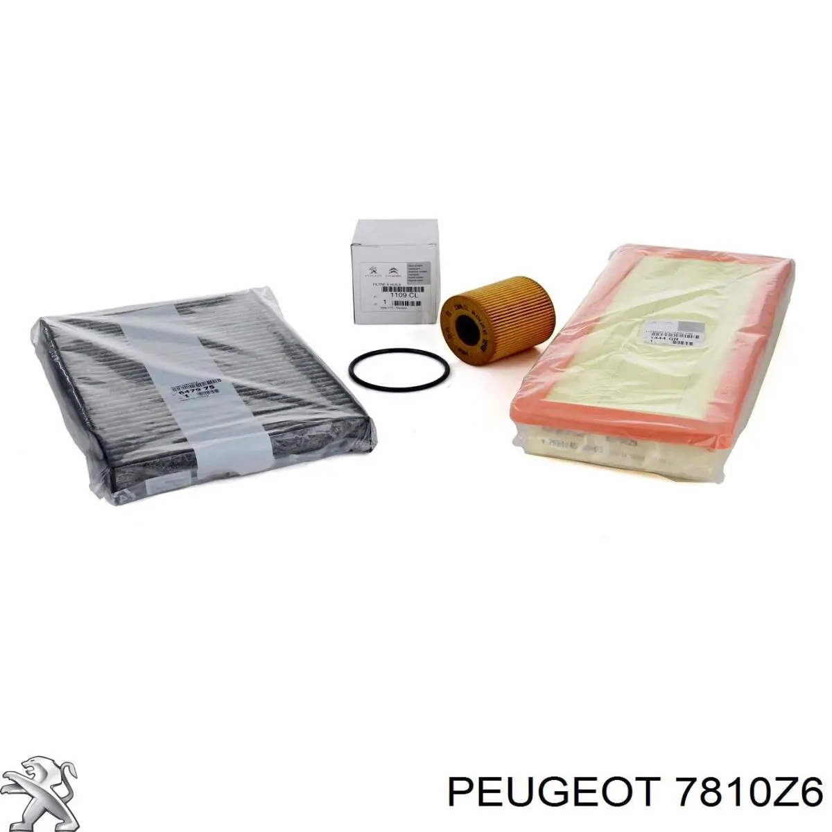 Compre 7810Z6 Peugeot/Citroen Emblema de tampa de porta-malas (emblema de firma)