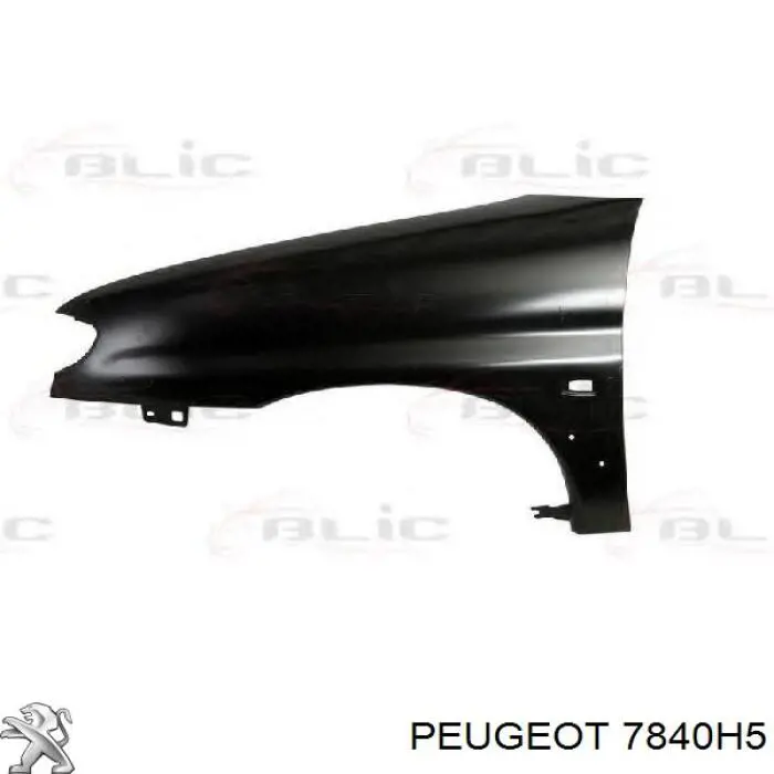 Compre 7840H5 Peugeot/Citroen Pára-lama dianteiro esquerdo