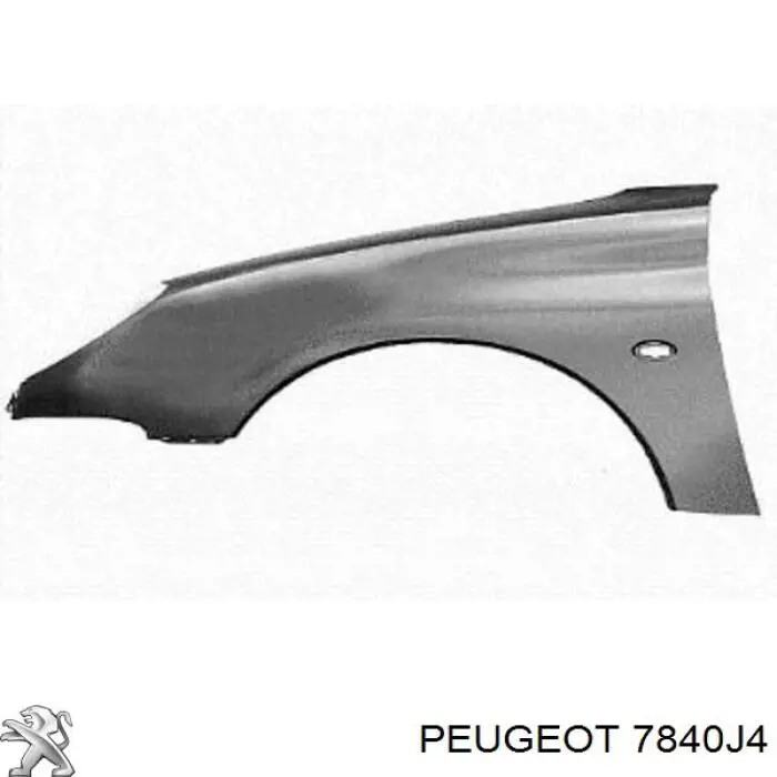 Pára-lama dianteiro esquerdo Peugeot/Citroen 7840J4 preço, a partir de 70,67 USD
