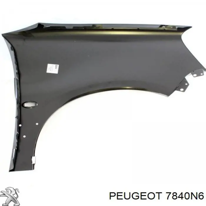 Pára-lama dianteiro esquerdo Peugeot/Citroen 7840N6 preço, a partir de 91,87 USD
