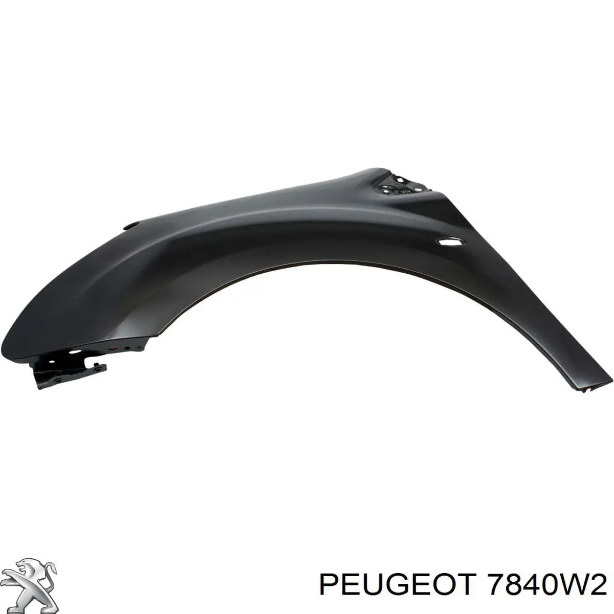 Pára-lama dianteiro esquerdo Peugeot/Citroen 7840W2 preço, a partir de 127,17 USD