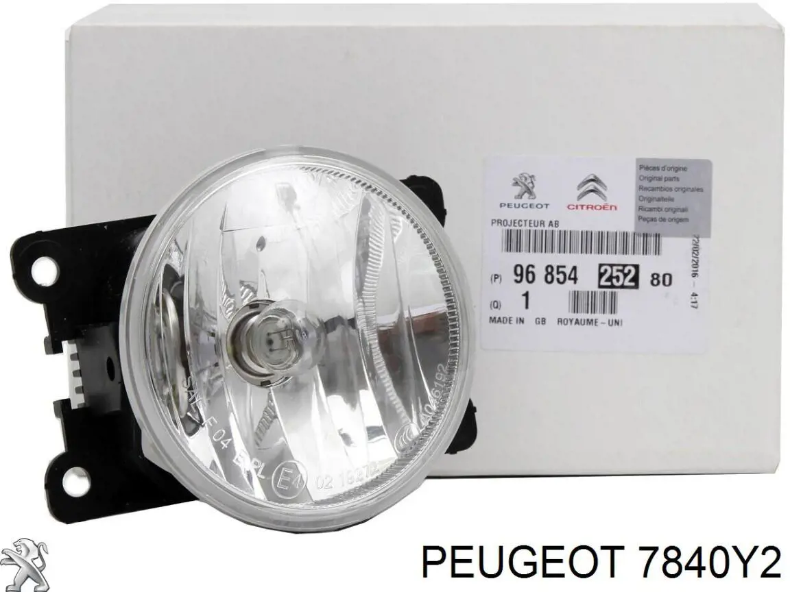 Consola dianteira de fixação do pára-lama dianteiro esquerdo Peugeot/Citroen 7840Y2 preço, a partir de 77,34 USD