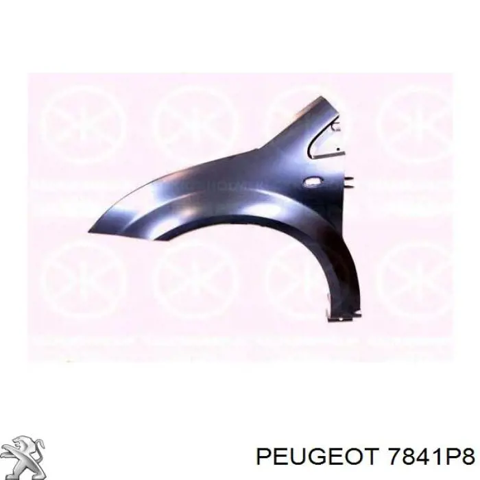 Compre 7841P8 Peugeot/Citroen Pára-lama dianteiro direito