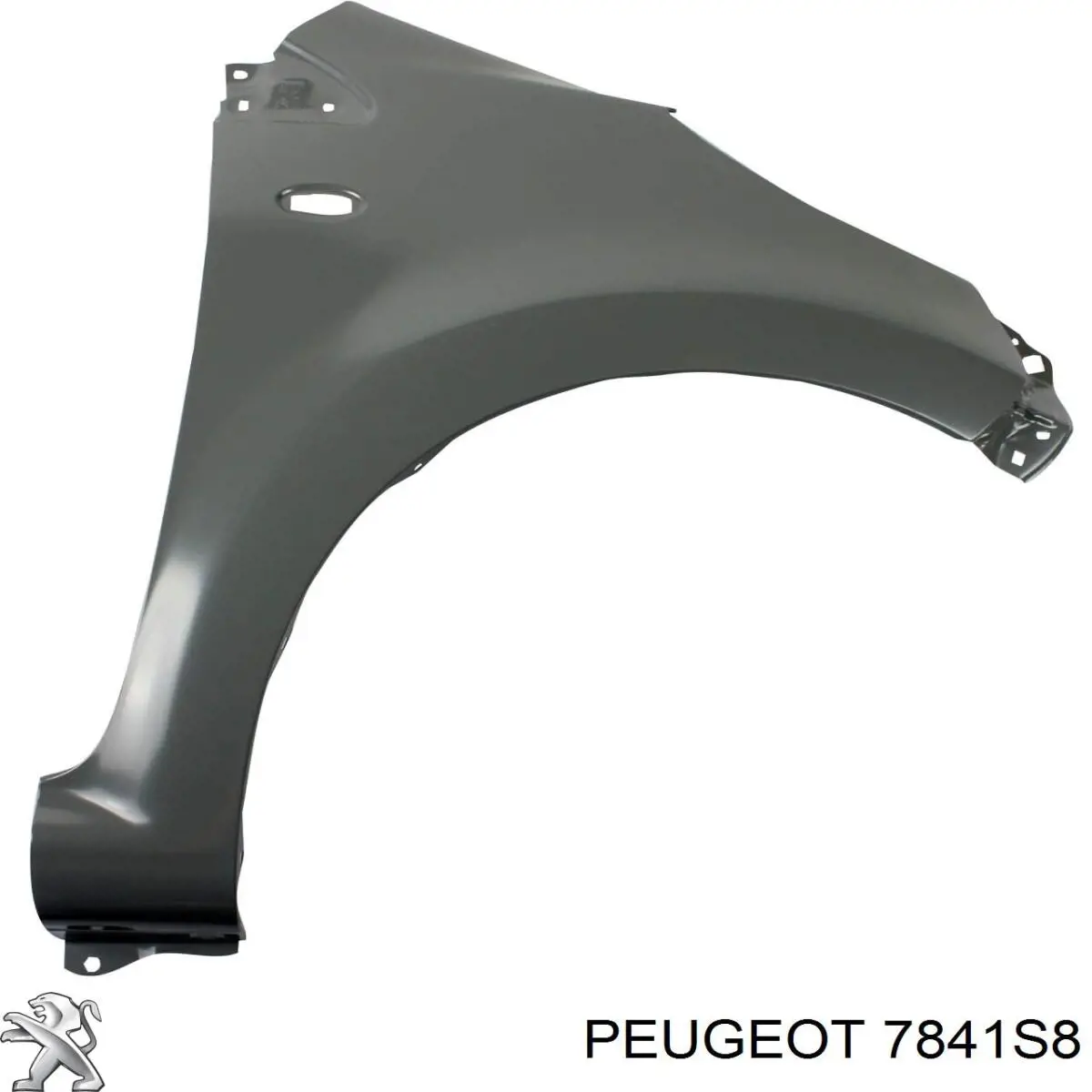 Pára-lama dianteiro direito Peugeot/Citroen 7841S8 preço, a partir de 106,31 USD