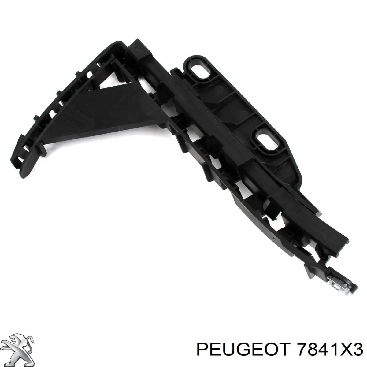7841X3 Peugeot/Citroen Consola dianteira de fixação do pára-lama dianteiro direito
