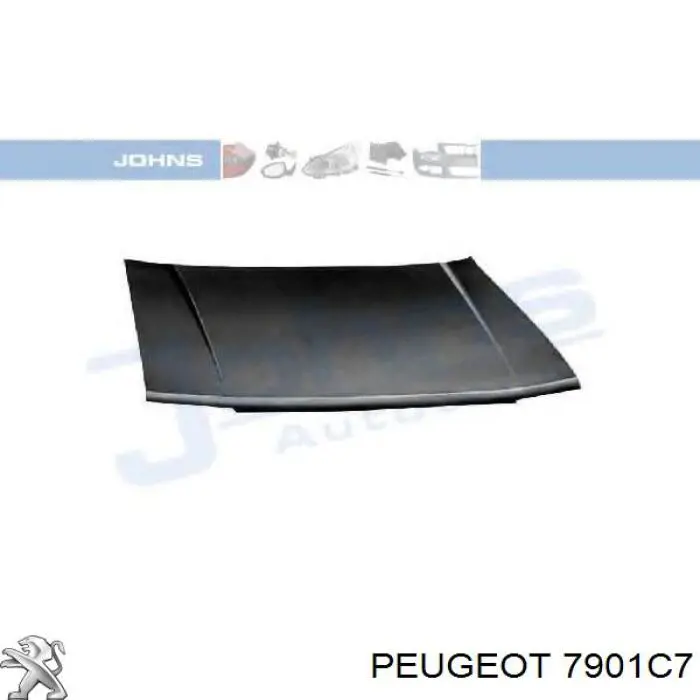 Capota Peugeot/Citroen 7901C7 preço, a partir de 172,19 USD
