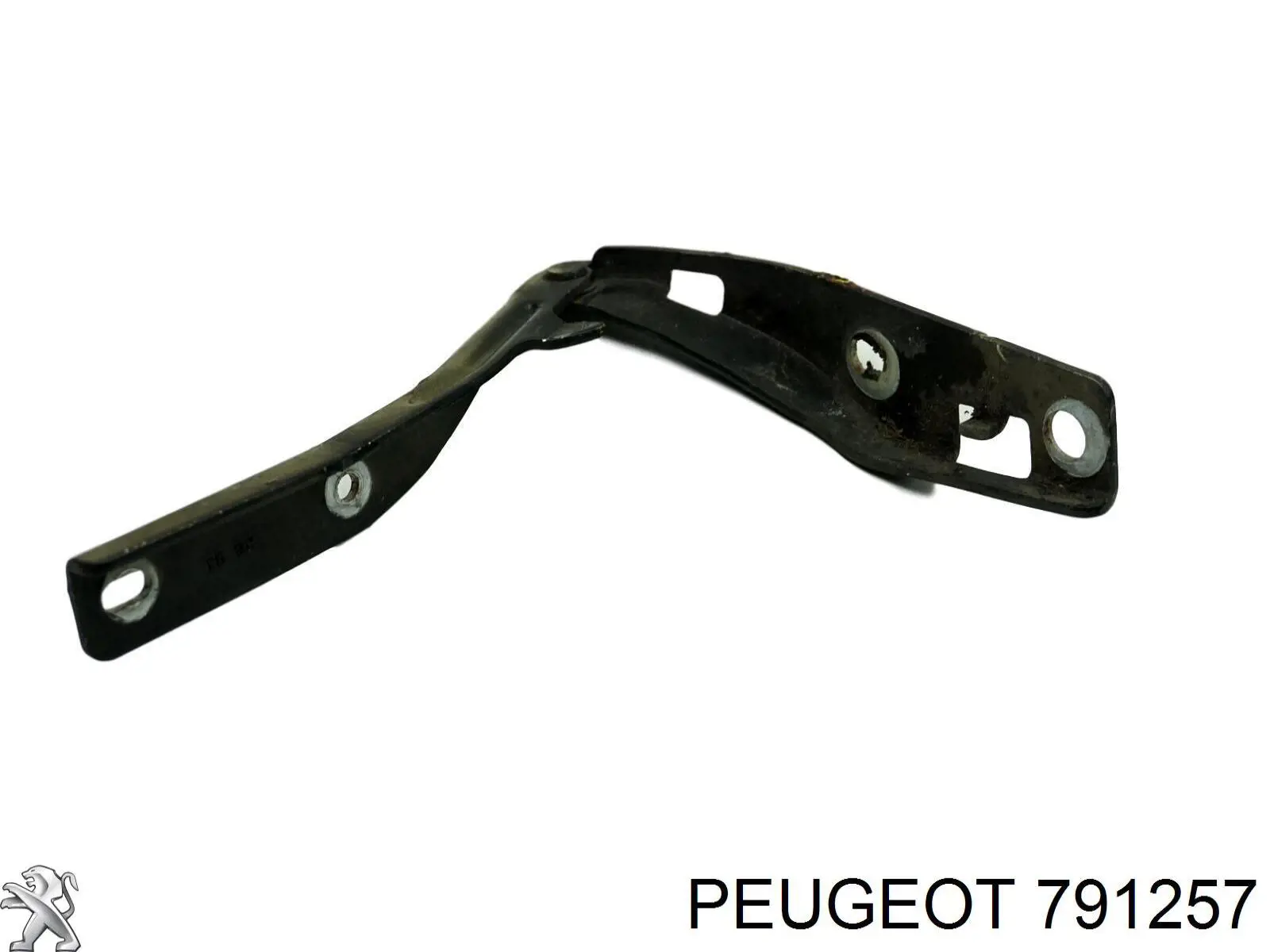 791257 Peugeot/Citroen Gozno da capota esquerdo