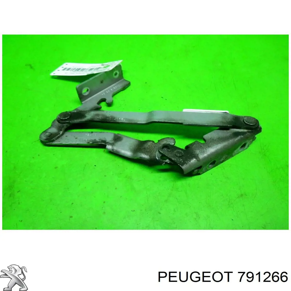 791266 Peugeot/Citroen Gozno da capota esquerdo