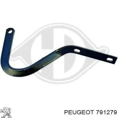 791279 Peugeot/Citroen Gozno da capota direito