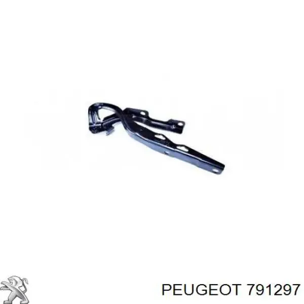 791297 Peugeot/Citroen Gozno da capota esquerdo