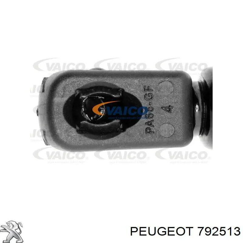 Compre 792513 Peugeot/Citroen Amortecedor da capota