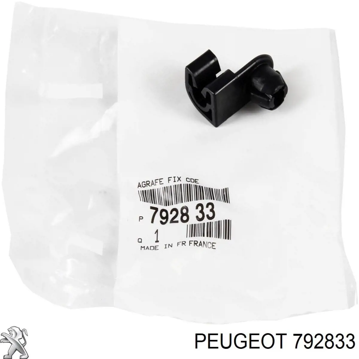 Fixador de suporte da capota Peugeot/Citroen 792833 preço, a partir de 2,26 USD