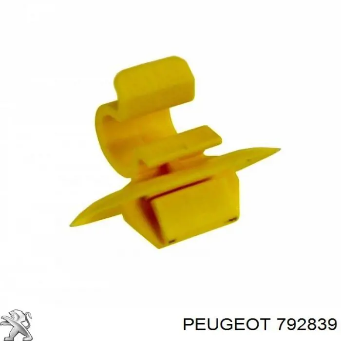 792839 Peugeot/Citroen Fixador de suporte da capota