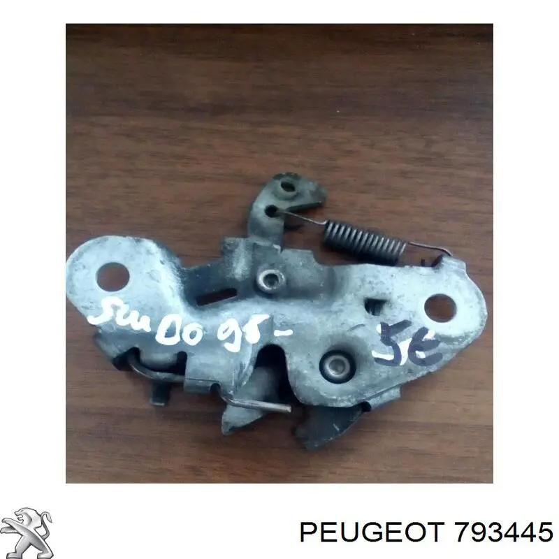 Fecho da capota Citroen Jumpy I BS, BT, BY, BZ