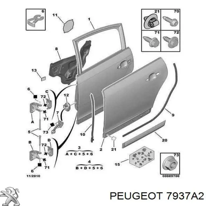 7937A2 Peugeot/Citroen 