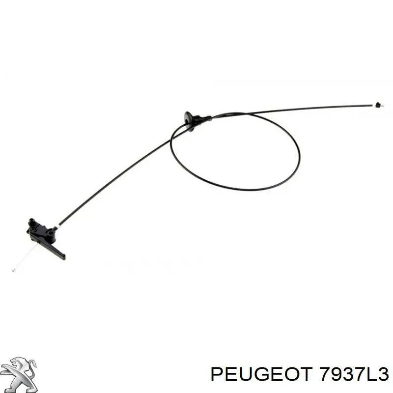 Compre 00007937L3 Peugeot/Citroen Cabo de abertura da capota