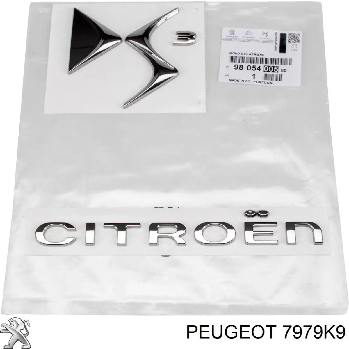 Compre 7979K9 Peugeot/Citroen Isolamento de ruído da capota