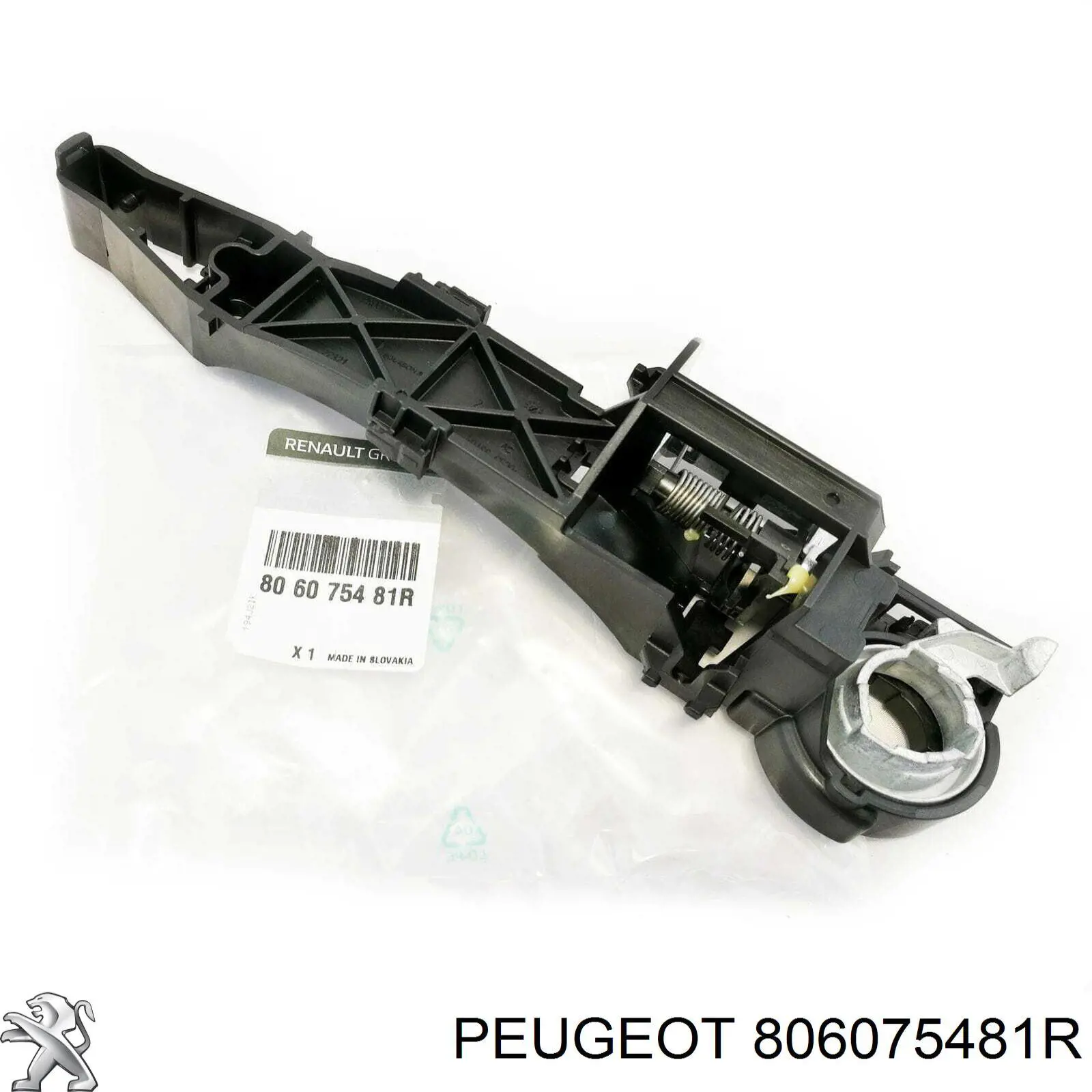 Suporte de maçaneta externa da porta dianteira esquerda Renault (RVI) 8261000Q0A preço, a partir de 36,81 USD