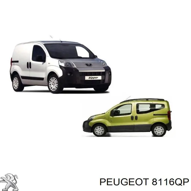 8116QP Peugeot/Citroen Pára-brisas
