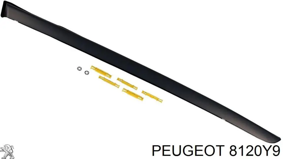 Moldura esquerda de pára-brisas Peugeot/Citroen 8120Y9 preço, a partir de 283,68 USD