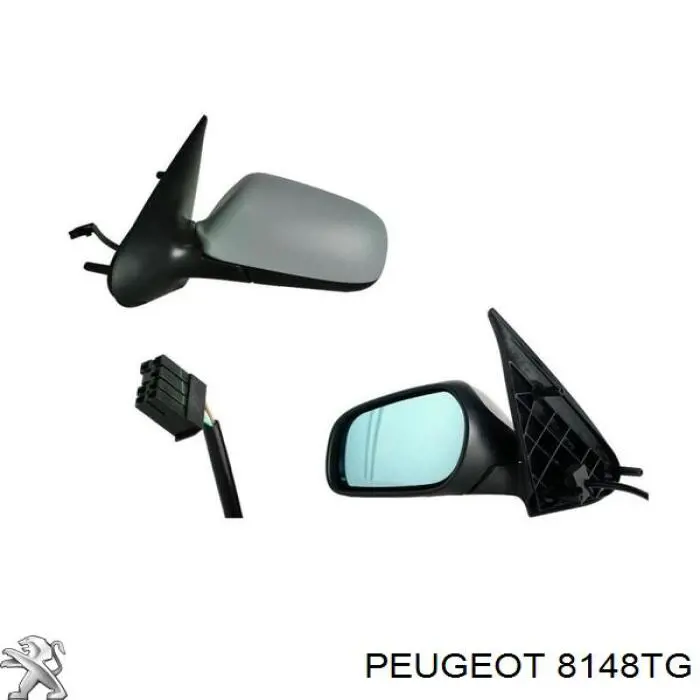 Espelho de retrovisão esquerdo Peugeot/Citroen 8148TG preço, a partir de 35,08 USD