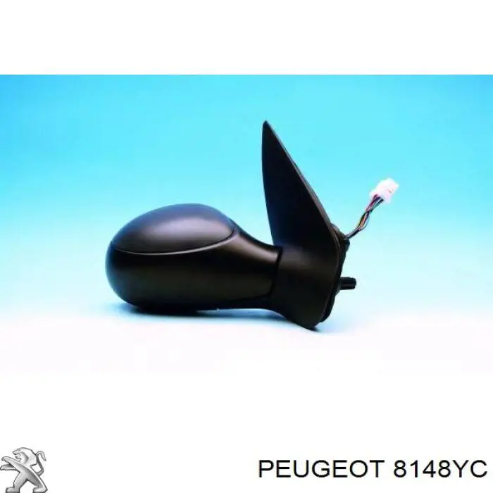 Compre 8148YC Peugeot/Citroen Espelho de retrovisão esquerdo