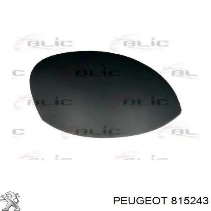 815243 Peugeot/Citroen Espelho de retrovisão direito