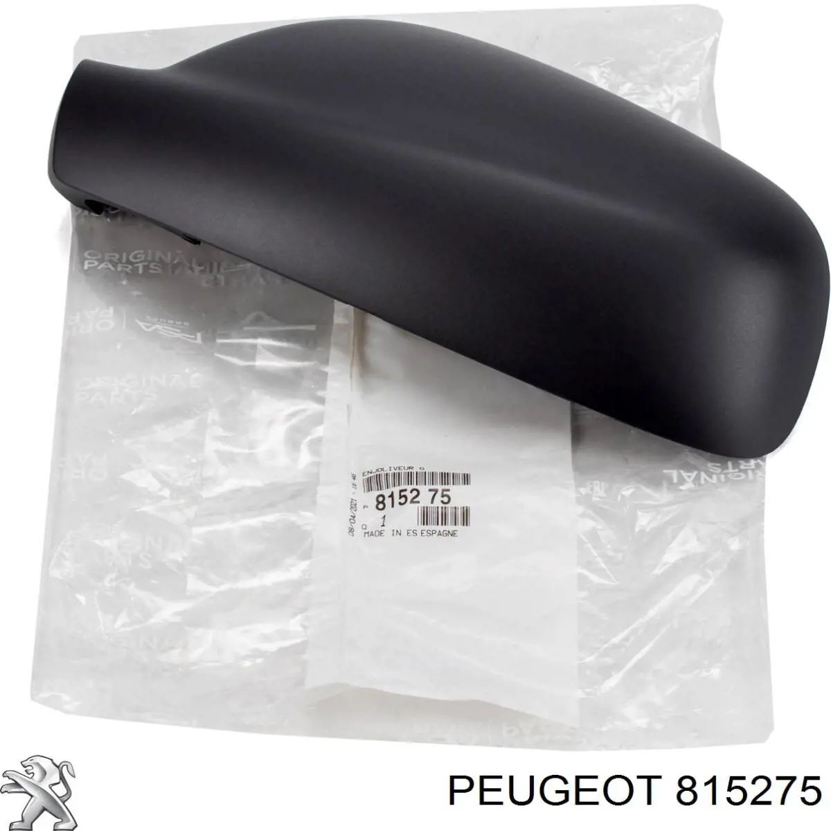 Placa sobreposta (tampa) do espelho de retrovisão esquerdo Peugeot/Citroen 815275 preço, a partir de 24,58 USD