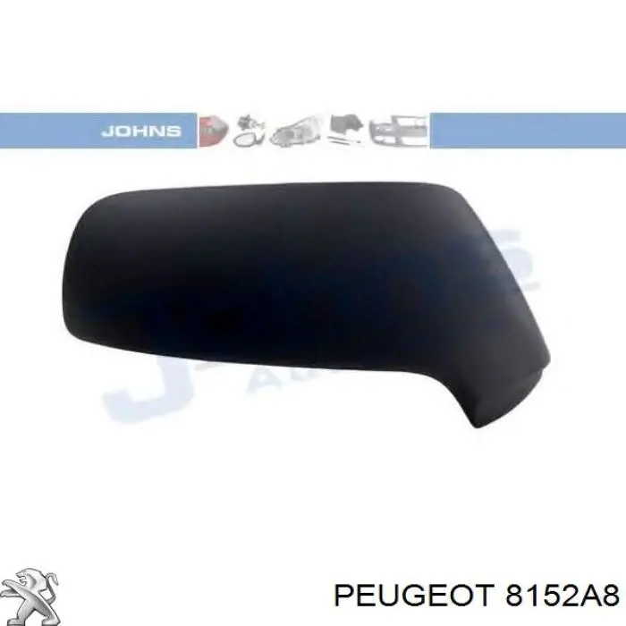 Compre 8152A8 Peugeot/Citroen Placa sobreposta (tampa) do espelho de retrovisão esquerdo