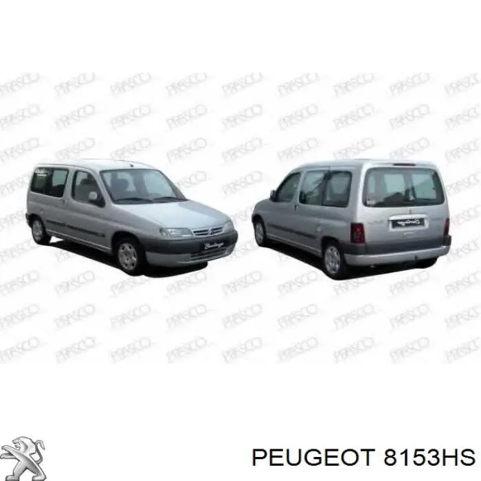 Espelho de retrovisão direito Peugeot/Citroen 8153HS preço, a partir de 62,29 USD