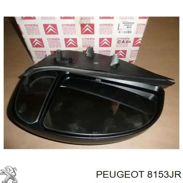 8153JR Peugeot/Citroen Espelho de retrovisão direito