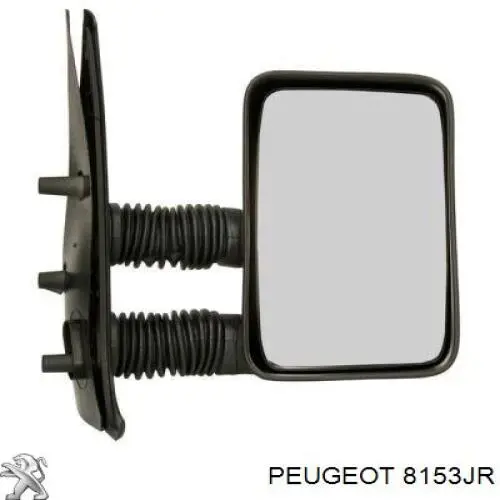Espelho de retrovisão direito Peugeot/Citroen 8153JR preço, a partir de 94,34 USD