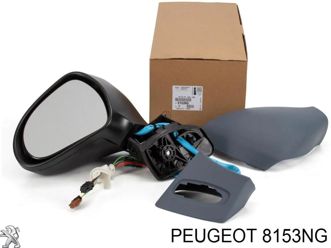 Espelho de retrovisão esquerdo Peugeot/Citroen 8153NG preço, a partir de 115,77 USD