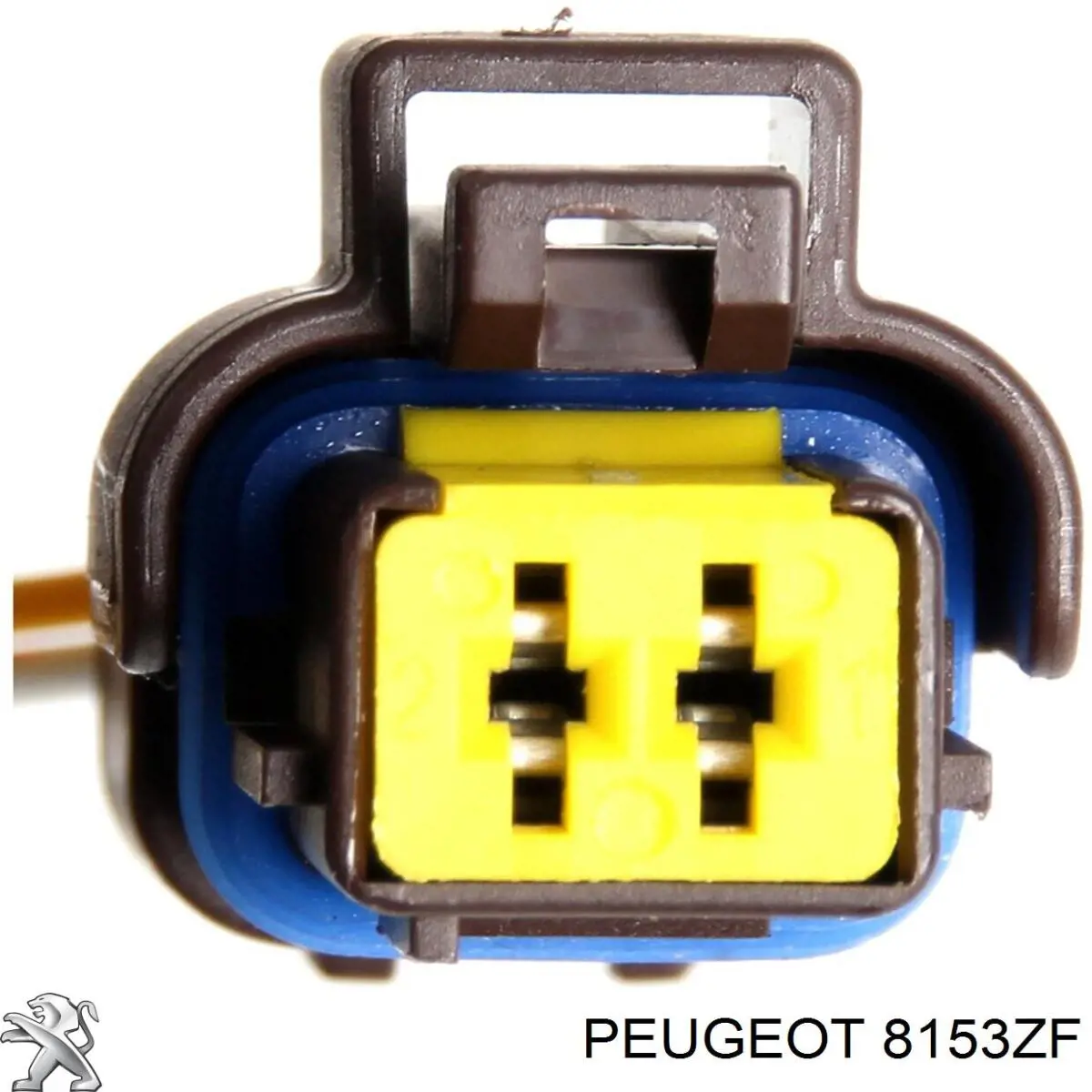 8153ZF Peugeot/Citroen Espelho de retrovisão direito