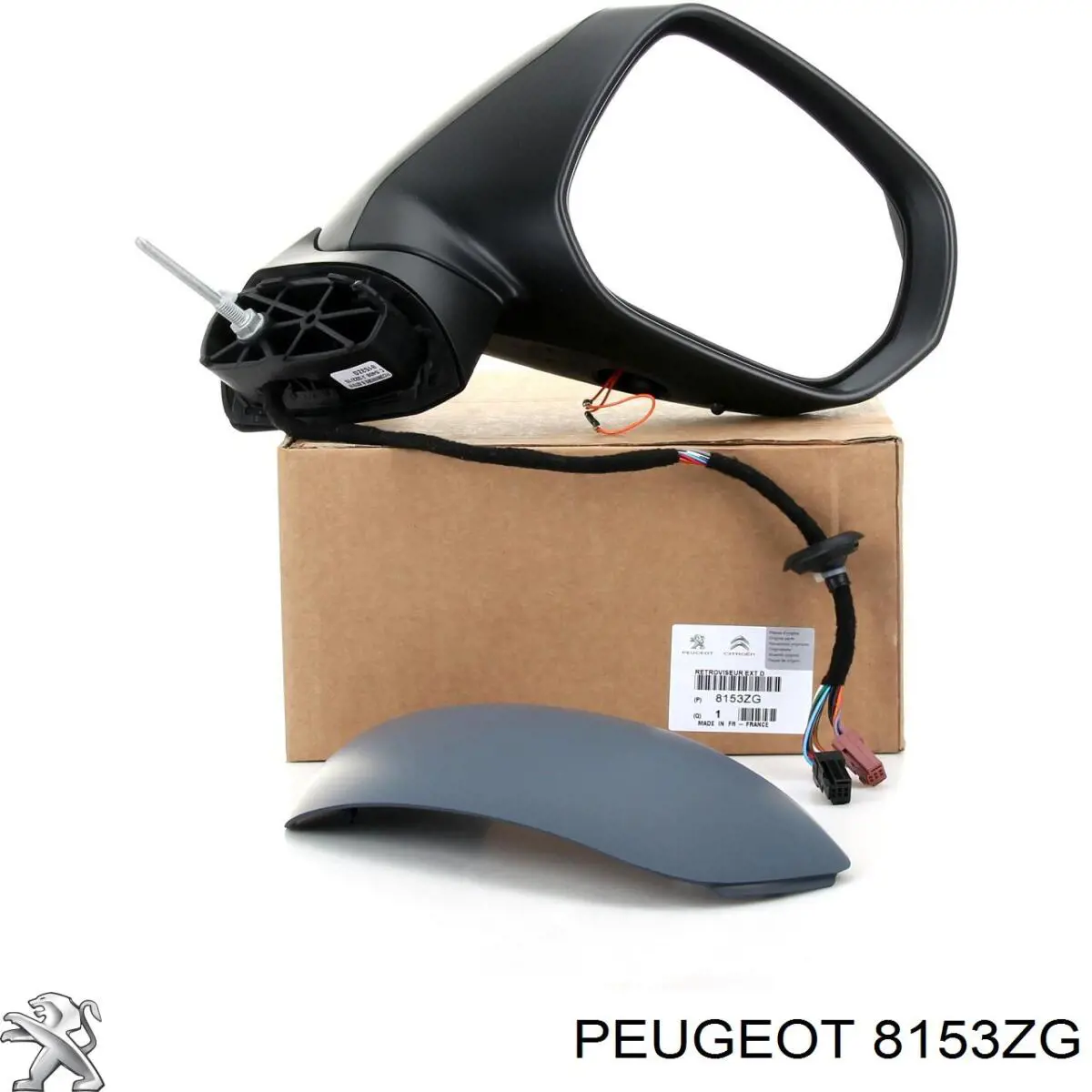 Compre 8153ZG Peugeot/Citroen Espelho de retrovisão direito