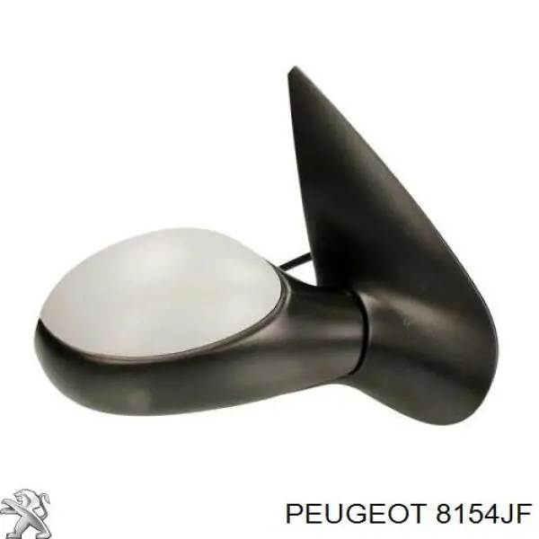 Espelho de retrovisão direito Peugeot/Citroen 8154JF preço, a partir de 48,84 USD