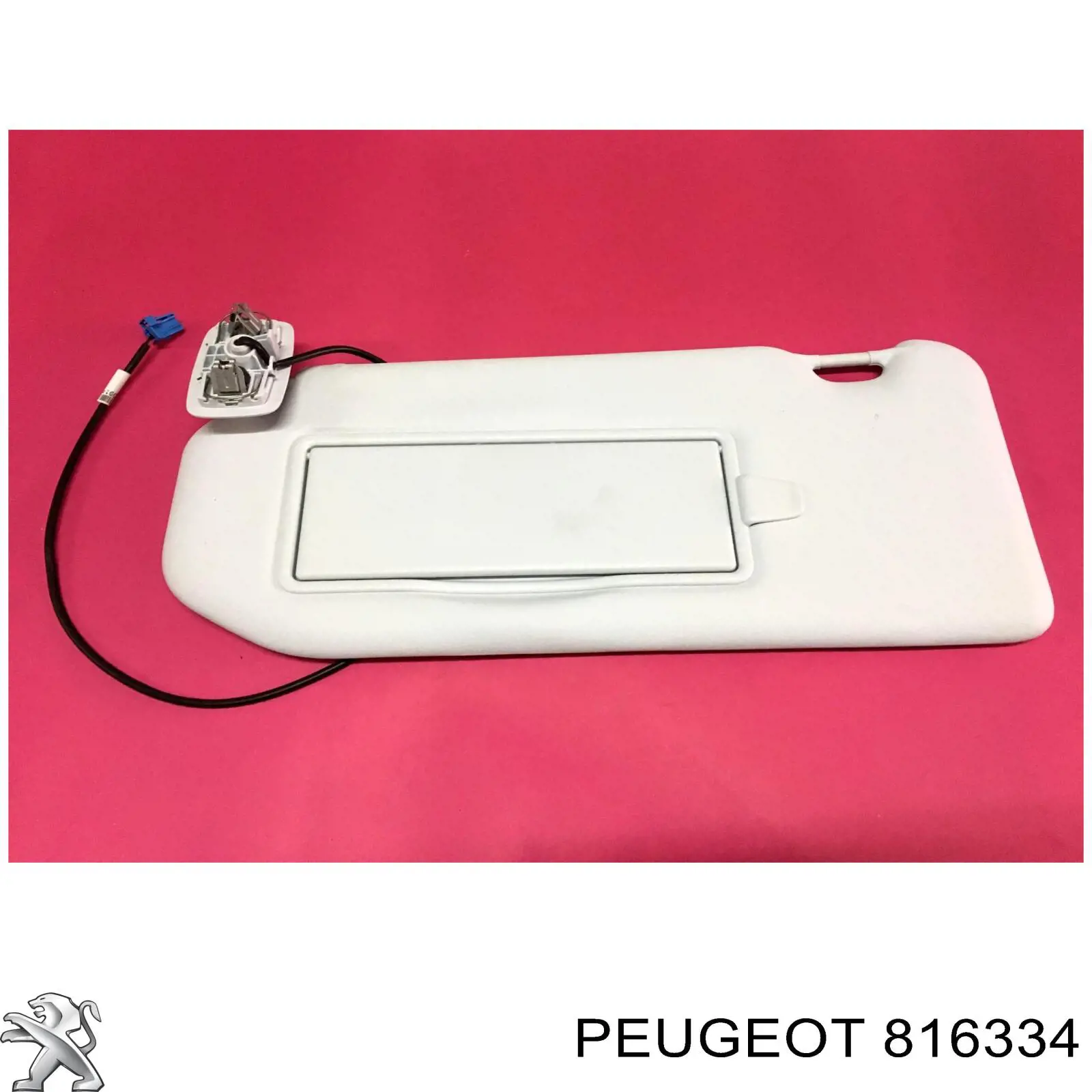 Pala contra o sol Peugeot 3008 I 0U