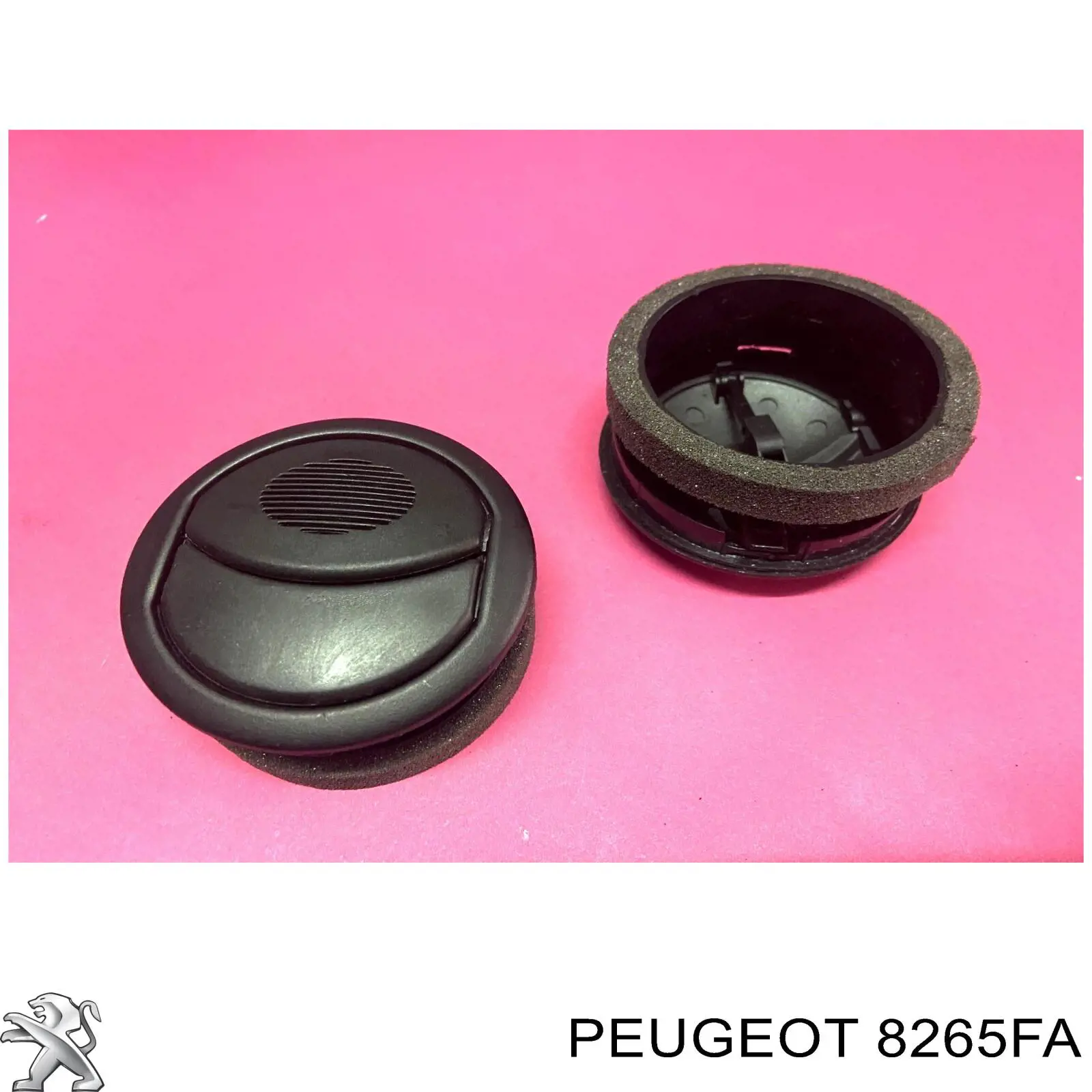 Grelha de ventilação de salão no "painel de instrumentos" Peugeot/Citroen 8265FA preço, a partir de 17,69 USD