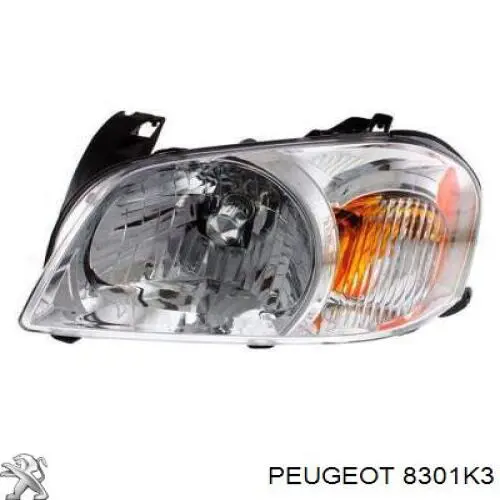 Teto Peugeot/Citroen 8301K3 preço, a partir de  